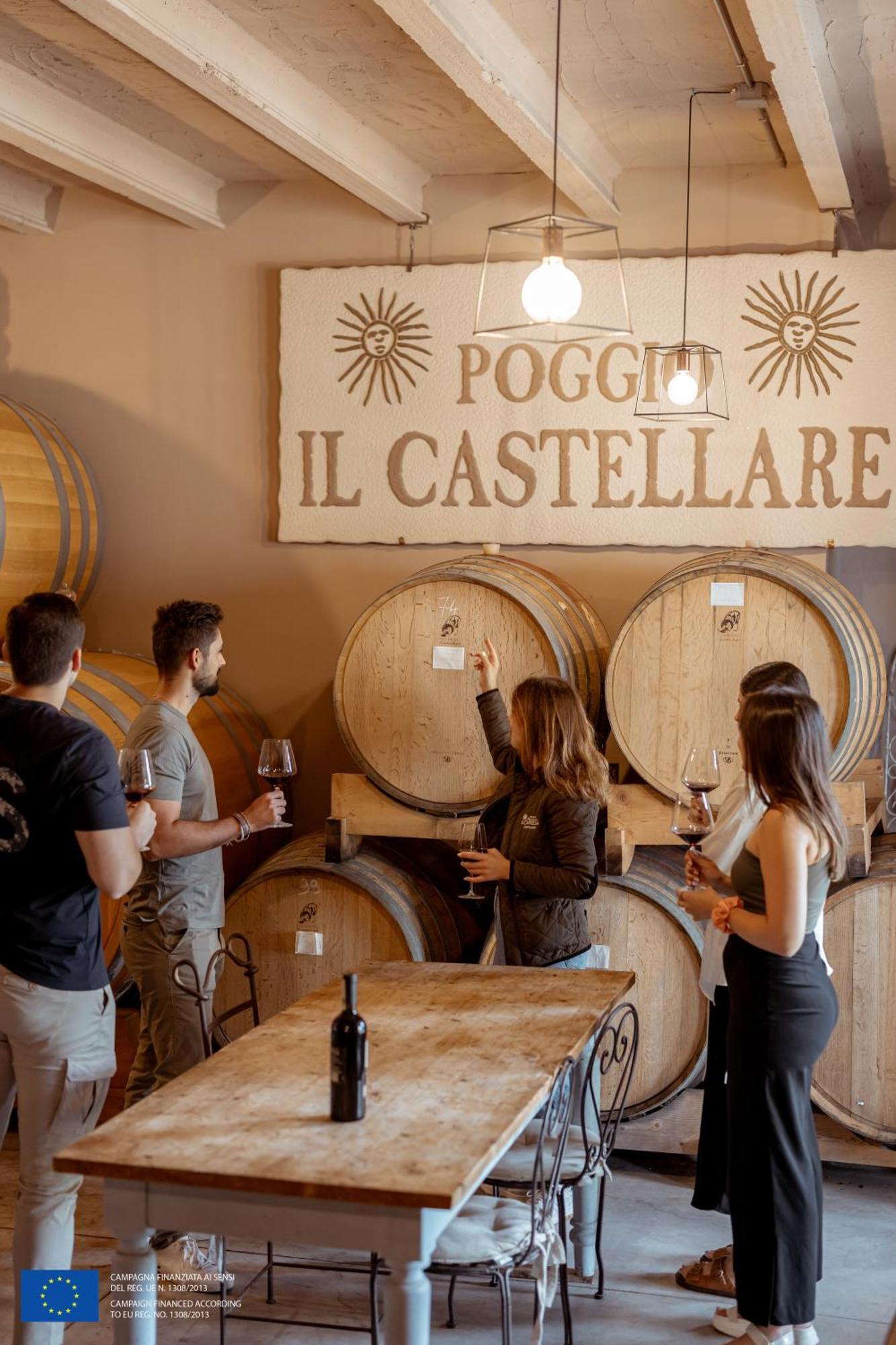 Agriturismo Poggio Il Castellare Montalcino Buitenkant foto